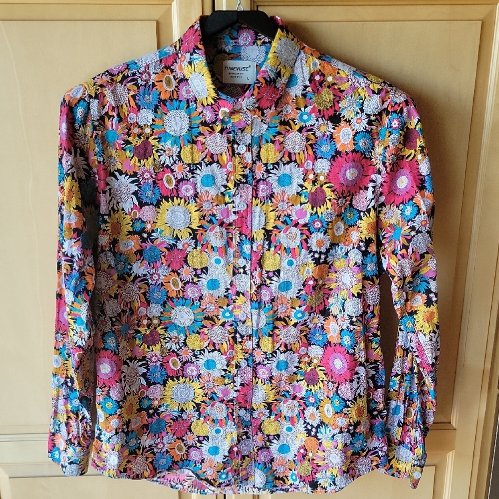 Tunevuse Floral Multicolor Shirt